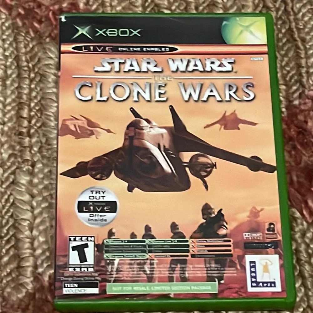 XBox Star Wars The Clone Wars Game - Tetris Worlds